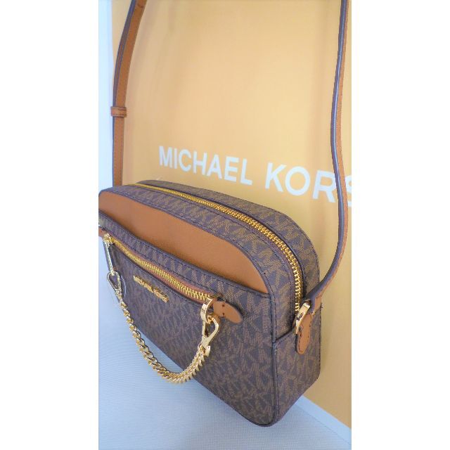Michael Kors(マイケルコース)の新品 正規品 証明書付 アメリカ購入JET SET EW CHAIN XBODY レディースのバッグ(ショルダーバッグ)の商品写真