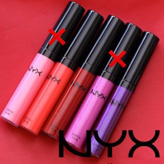 エヌワイエックス(NYX)のNYX キャンディカラー　リップ グロス セット ニックス プロフェッショナル (口紅)