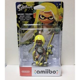 ニンテンドウ(任天堂)のSwitch　amiibo　スプラトゥーン３　インクリング　イエロー(ゲームキャラクター)