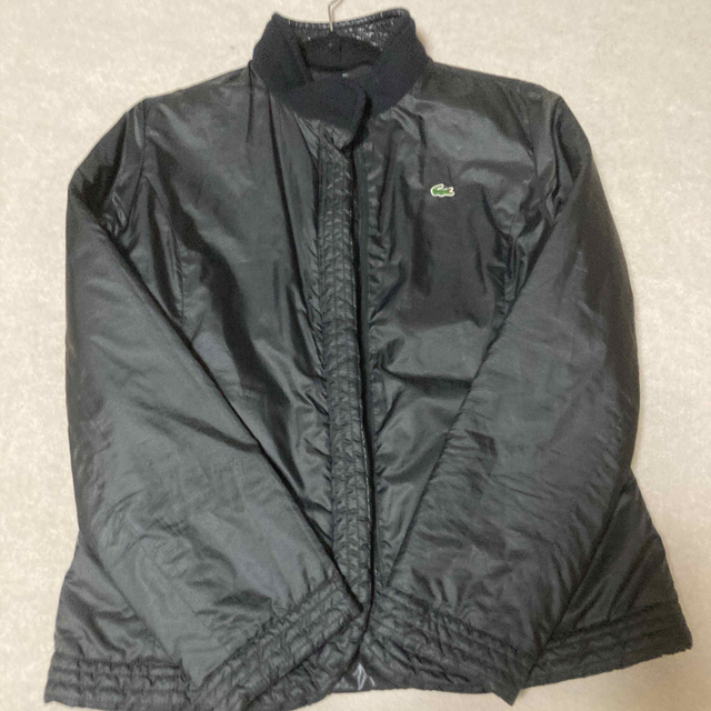LACOSTE(ラコステ)のラコステ　リバーシブル　ダウンジャケット　ワッペン レディースのジャケット/アウター(ダウンジャケット)の商品写真