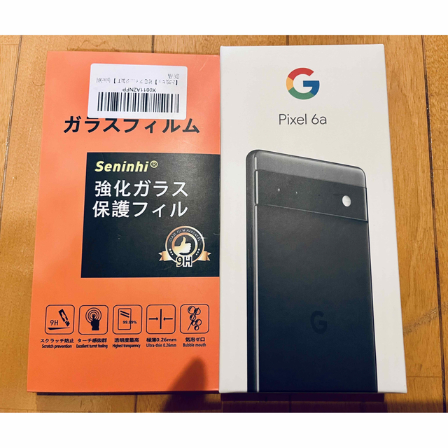 新品、未使用品) Google Pixel 6a SIMフリー チャコール ブラック 黒