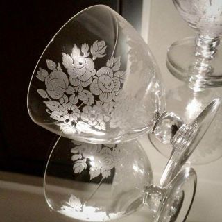 Baccarat - 希少サイズ☆レア 1920年 オールドバカラ【ブーケ】ポルト