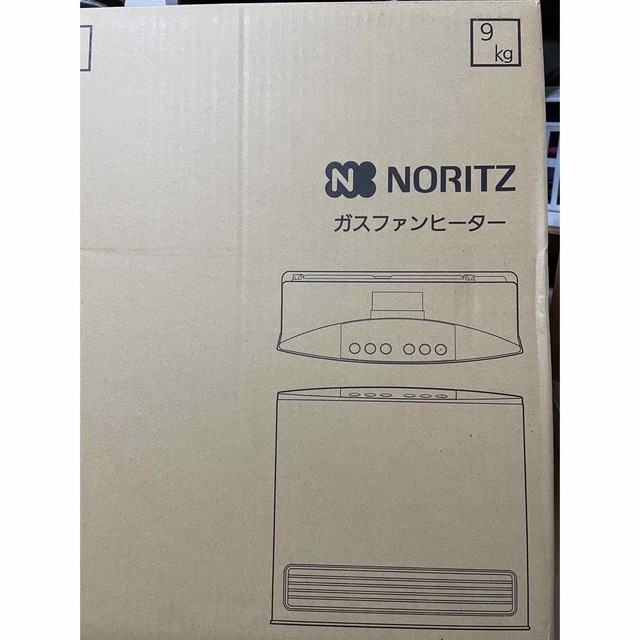 NORITZ(ノーリツ)のガスファンヒーター スマホ/家電/カメラの冷暖房/空調(ファンヒーター)の商品写真
