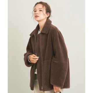 BEAUTY&YOUTH UNITED ARROWS - ☆新品未使用☆ ボア×フェイクムートン