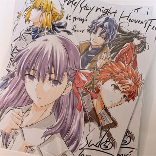 カドカワショテン(角川書店)の劇場版Fate/stay night [Heaven's Feel]来場者特典(キャラクターグッズ)