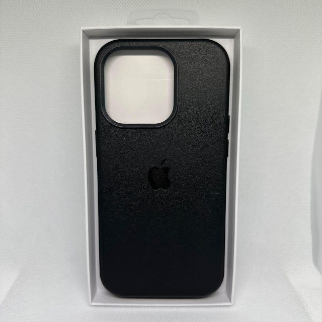 magsafe対応 iPhone12/12pro レザーケース ミッドナイト