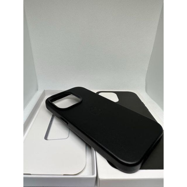 magsafe対応 iPhone12/12pro レザーケース ミッドナイト