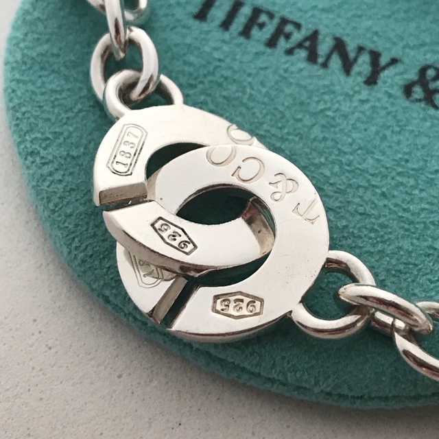 TIFFANY 1837サークルクラスプブレスレット 希少