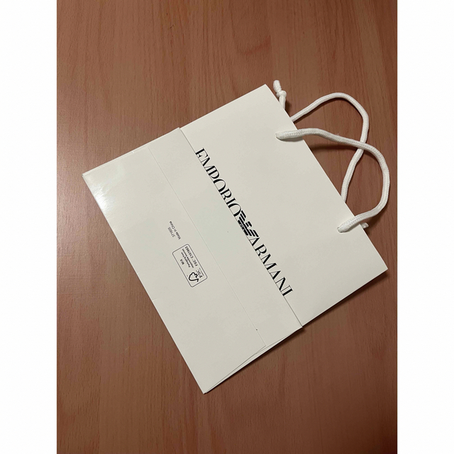 Emporio Armani(エンポリオアルマーニ)の✴︎エンポリオアルマーニ✴︎♡ショッパー♡ ミニサイズ　2枚 レディースのバッグ(ショップ袋)の商品写真