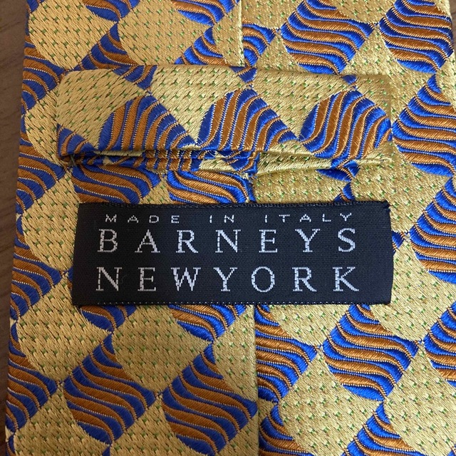 BARNEYS NEW YORK(バーニーズニューヨーク)のBARNEYS NEWYORK シルクネクタイ 総柄 メンズのファッション小物(ネクタイ)の商品写真