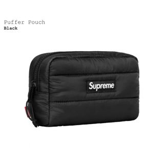 シュプリーム(Supreme)のSupreme Puffer Pouch Black(ポーチ)