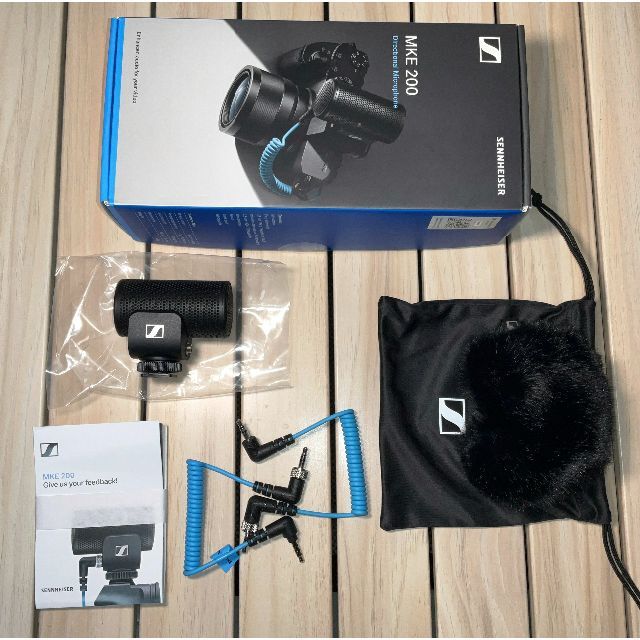 SENNHEISER(ゼンハイザー)のSENNHEISER MKE-200 [指向性オンカメラマイク] 楽器のレコーディング/PA機器(マイク)の商品写真