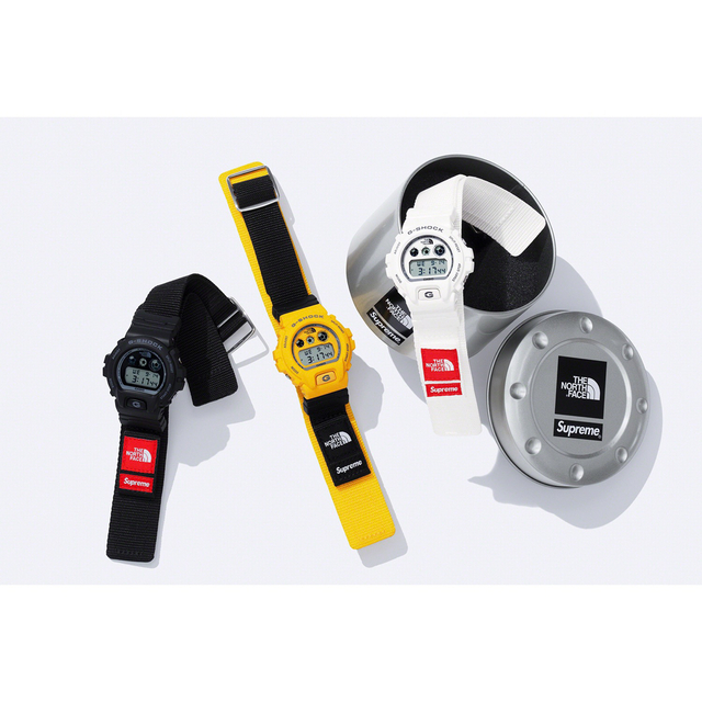 Supreme®/The North Face®/G-SHOCK 計8個