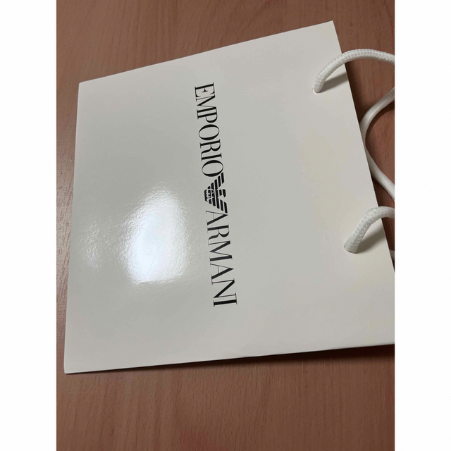 Emporio Armani(エンポリオアルマーニ)の✴︎エンポリオアルマーニ✴︎♡ショッパー♡ ミニサイズ　2枚 レディースのバッグ(ショップ袋)の商品写真