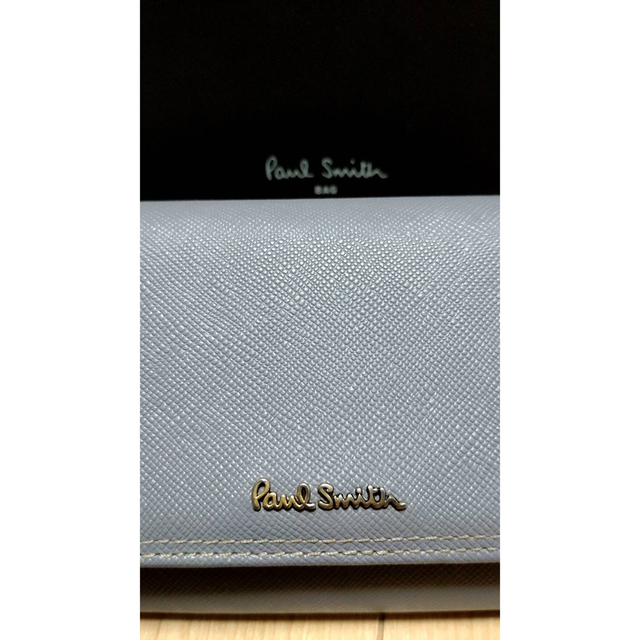 Paul Smith(ポールスミス)の【美品】Paul Smith ポールスミス　レディース　長財布　グレー　箱付き レディースのファッション小物(財布)の商品写真