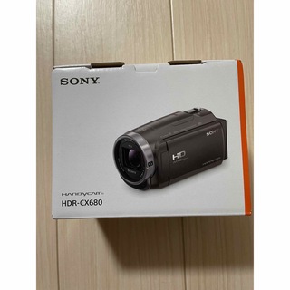 SONY - SONY 新品未開封　デジタルビデオカメラ HDR-CX680(W)