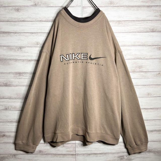 NIKE - 【入手困難!!】ナイキ ✈︎刺繍ロゴ 白タグ ゆるだぼ ...