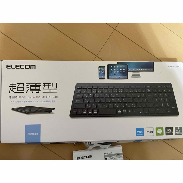 ELECOM(エレコム)のエレコム　Bluetoothキーボード スマホ/家電/カメラのPC/タブレット(PC周辺機器)の商品写真