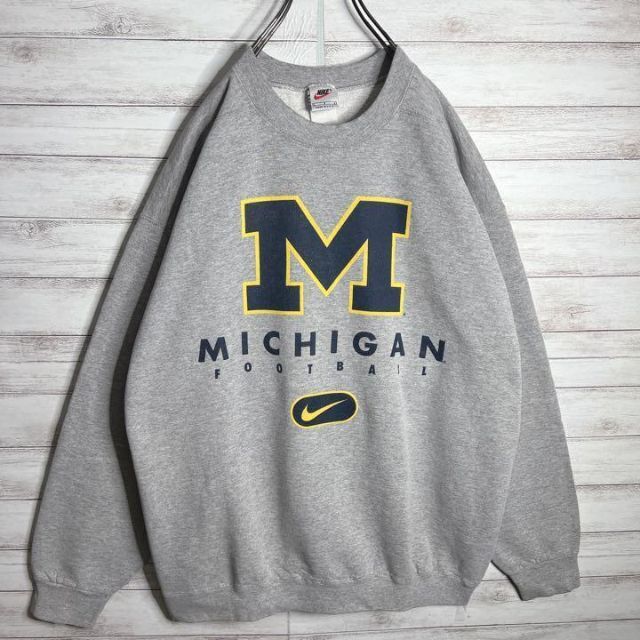 90s 銀タグ NIKE ナイキ スウェット/トレーナー MICHIGAN