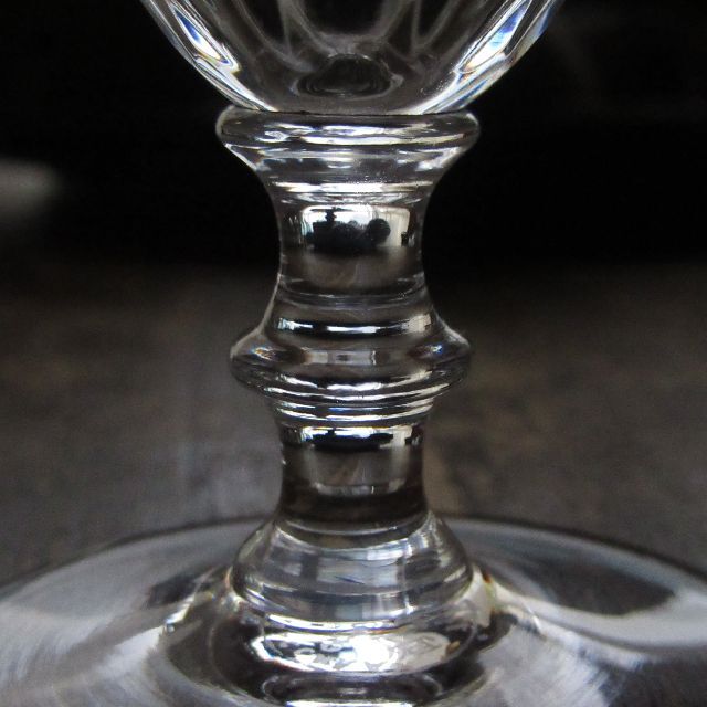 オールドバカラ　1940年～1950年頃作品　白ワイングラス