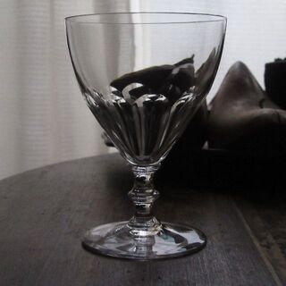バカラ(Baccarat)のneoneo様専用オールドバカラ　1940年～1950年頃作品　白ワイン二脚セッ(グラス/カップ)
