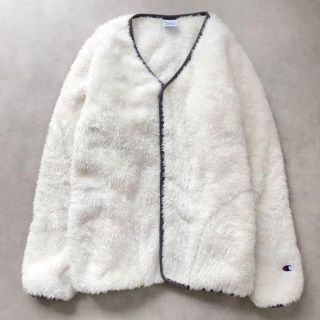 チャンピオン(Champion)の▲超美品▲champion //ボアフリースブルゾン▲Mサイズ▲ノーカラー(ブルゾン)