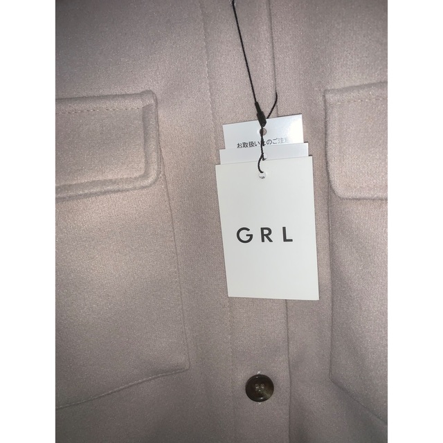 GRL(グレイル)のボリュームスリーブシャツジャケット【GRL】 レディースのジャケット/アウター(テーラードジャケット)の商品写真