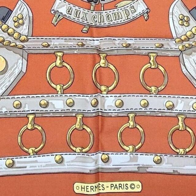 Hermes - HERMES エルメス カレ 90 シルク aux champs フィールドの