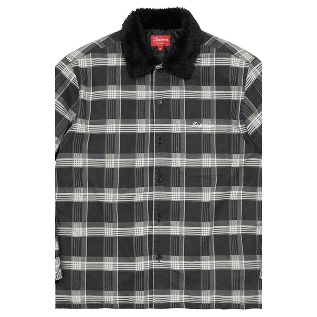 Supreme(シュプリーム)の【新品】Supreme Faux Collar Flannel Shirt L メンズのジャケット/アウター(その他)の商品写真