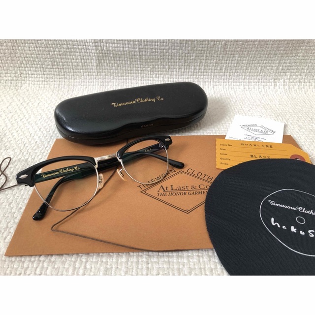 Timeworn Clothing×白山眼鏡 Atlast&Co アットラスト - ファッション小物 Timeworn Clothing×白山眼鏡 Atlast&Co アットラスト - ファッション小物