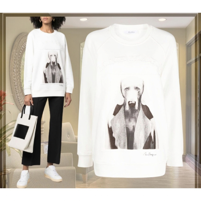 マックスマーラMaxMara☆2022AW新作コットンスウェットシャツ