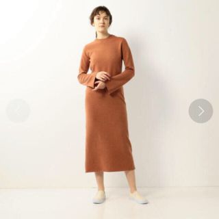 ユナイテッドアローズ(UNITED ARROWS)のスティーブンアラン　ニットマキシワンピース(ロングワンピース/マキシワンピース)