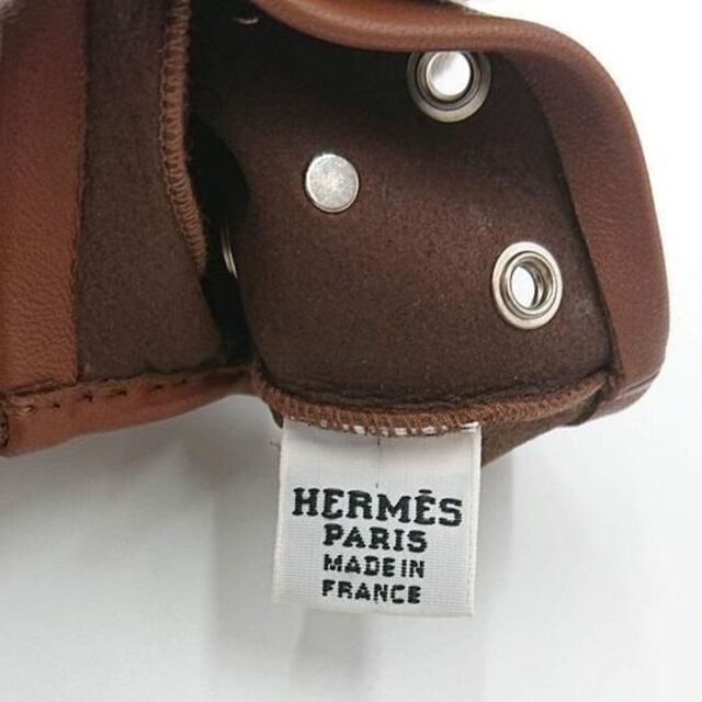 Hermes - ERMES エルメス レザーグローブ 手袋 パンチング スタッズの