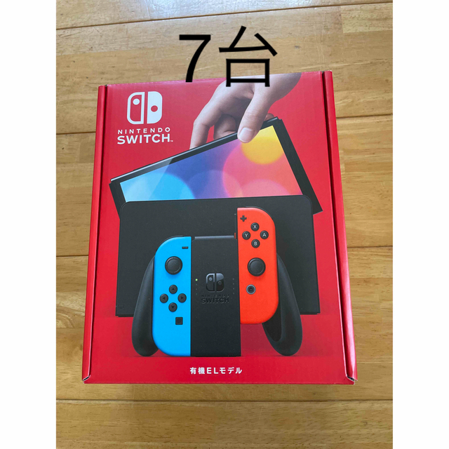 柔らかい Nintendo 任天堂スイッチ 有機ELネオンカラー 7台 新品