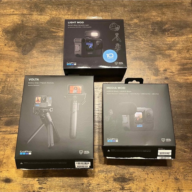 GoPro HERO9,10,11BLACK アクセサリー3点セット