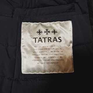TATRAS タトラス カシミヤ混ウールダウンコート ショールカラー