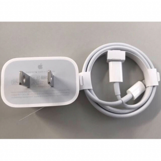 アップル(Apple)のＡpple 純正品20w急速充電　アダプタ　ライトニングケーブルUSＢ-Cセット(その他)