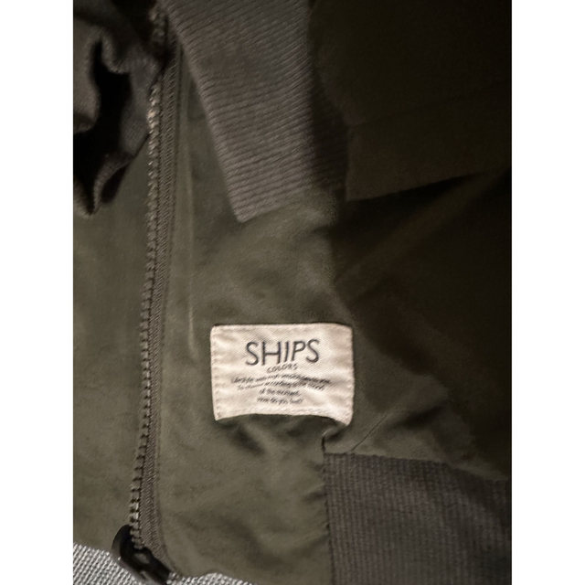 SHIPS KIDS(シップスキッズ)のships kids MA-1 リバーシブル　ブルゾン　100cm キッズ/ベビー/マタニティのキッズ服男の子用(90cm~)(ジャケット/上着)の商品写真