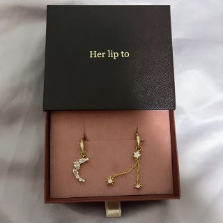 ハーリップトゥ(Her lip to)のherlipto Moon Stars Pierces ピアス アクセサリー (ピアス)