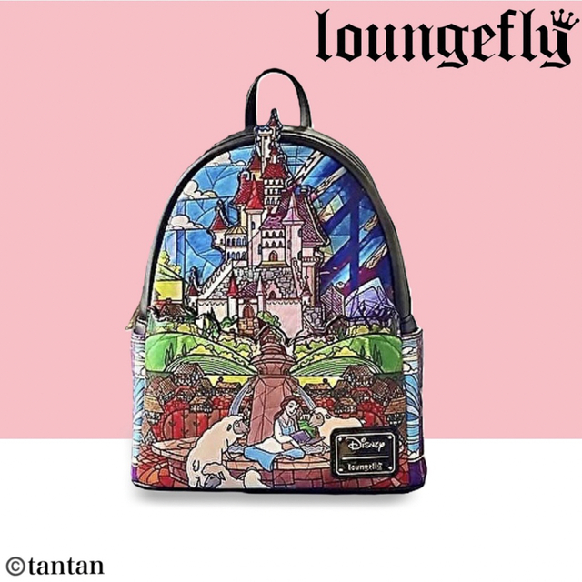 正規代理店 loungefly ラウンジフライ ディズニープリンセス 美女と