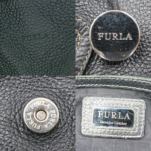 Furla(フルラ)のFURLA フルラ 2WAY ハンドバッグ レザー ブラック レディースのバッグ(ハンドバッグ)の商品写真