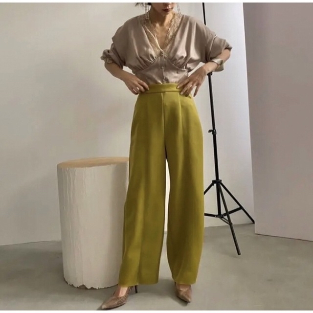 Ameri Vintage  SHEER CARD BOARD PANTS