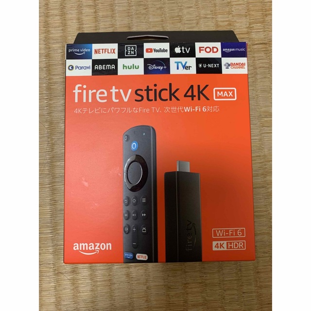 Fire TV Stick 4K Max -ストリーミングメディアプレーヤー スマホ/家電/カメラのテレビ/映像機器(その他)の商品写真