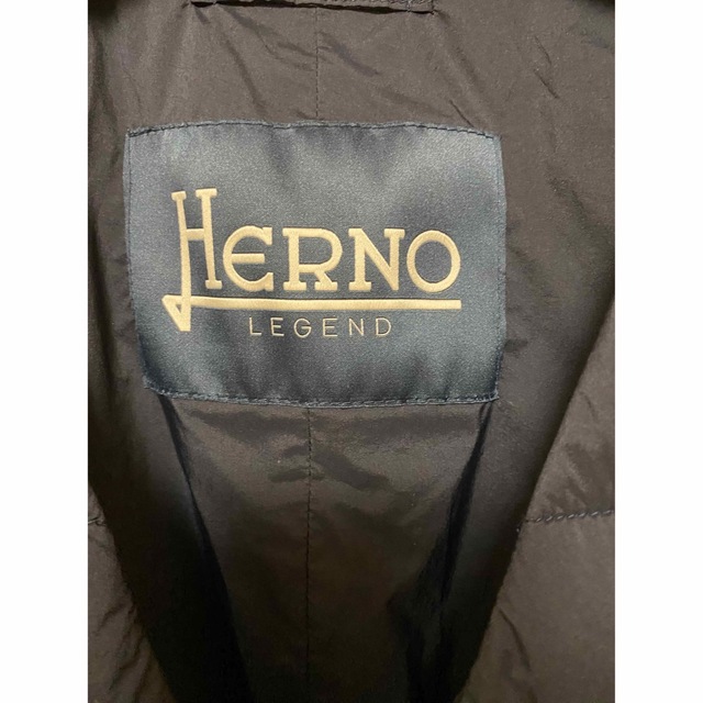 HERNO(ヘルノ)のヘルノ　HERNO レジェンドライン　ダウンベスト　サイズ52 ネイビー　 メンズのジャケット/アウター(ダウンベスト)の商品写真