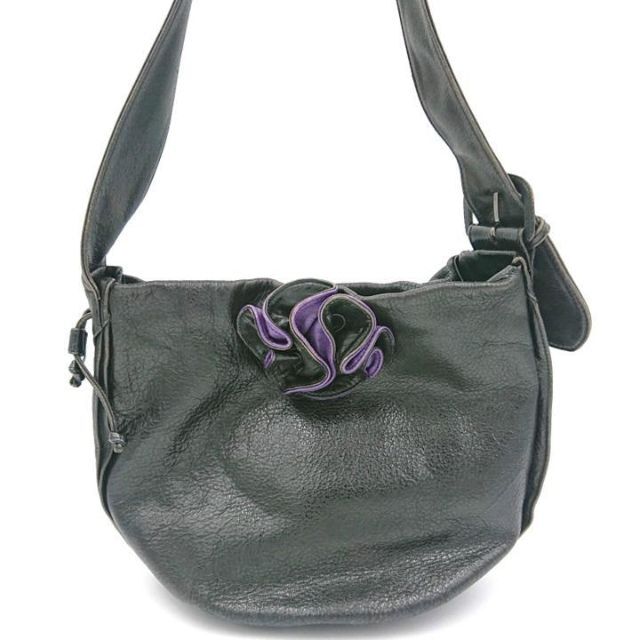 IBIZA(イビザ)のIBIZA イビザ ショルダーバッグ フラワーモチーフ ローズコサージュ レディースのバッグ(ショルダーバッグ)の商品写真