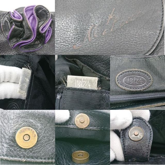 IBIZA(イビザ)のIBIZA イビザ ショルダーバッグ フラワーモチーフ ローズコサージュ レディースのバッグ(ショルダーバッグ)の商品写真