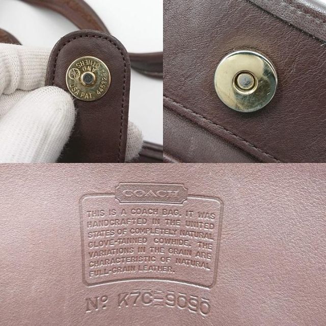 COACH(コーチ)のCOACH コーチ トートバッグ オールレザー ブラウン レディースのバッグ(トートバッグ)の商品写真