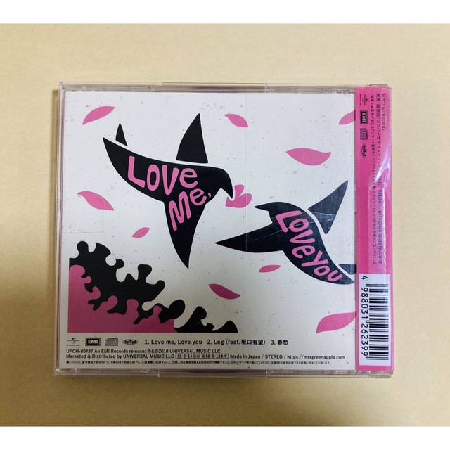 Love me,Love you  Mrs.GREEN APPLE🍏 エンタメ/ホビーのCD(ポップス/ロック(邦楽))の商品写真