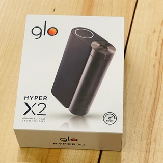 グロー(glo)の新品未使用　新品 glo hyper X2 グロー ハイパー　メタルブラック (タバコグッズ)