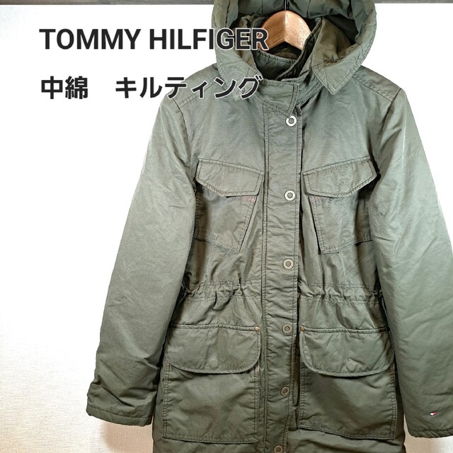 TOMMY HILFIGER(トミーヒルフィガー)のトミーヒルフィガー、TOMMY HILFIGER、ナイロンモッズコート レディースのジャケット/アウター(モッズコート)の商品写真